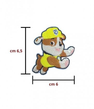 Applicazione adesiva e termoadesivatessuto paw patrol / 5165