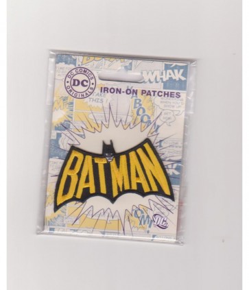 Applicazione termoadesiva batman  h cm 4 l cm 7 confezione da 3 pezzi / 002