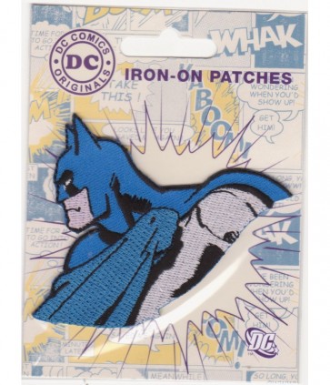 Applicazione termoadesiva batman h cm 6 l cm 6 confezione da 3 pezzi / 005