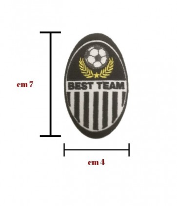 Applicazione termoadesiva best team confezione da 3 pezzi / 5121