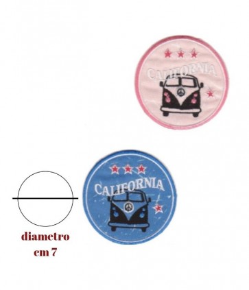 Applicazione termoadesiva confezione da 2 pz colori assortiti  / 8091