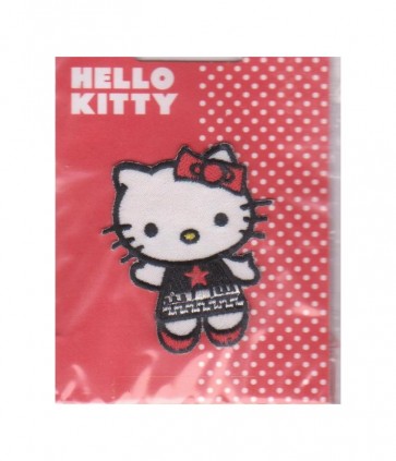 Applicazione termoadesiva hello kitty h cm 7 l cm 4 confezione da 3 pezzi / 14256