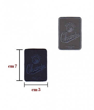 Applicazione termoadesiva tessuto confezione da 3 pezzi / 01534