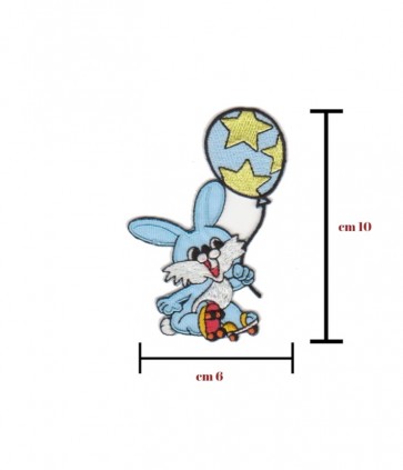 Applicazione termoadesiva tessuto confezione da 3 pezzi /  733
