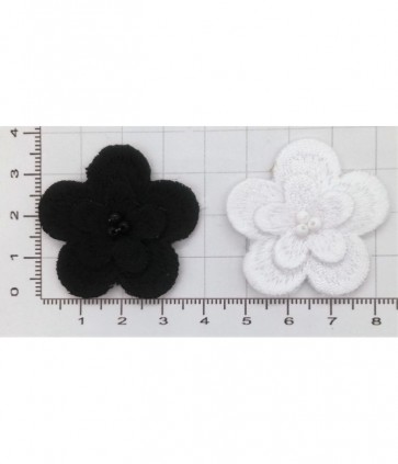 Applicazione termoadesiva tessuto confezione da 4 pezzi / apf00187