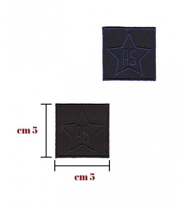 Applicazione termoadesiva tessuto confezione da 6 pezzi / 01337