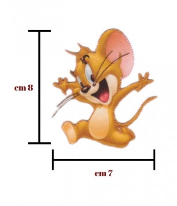 Applicazione termoadesiva topolino confezione da 3 pezzi /  9265
