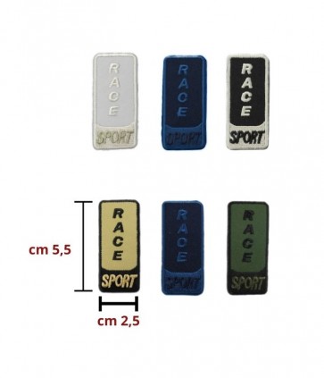 Applicazione termoadesivaconfezione da 6 pezzi / apu01663
