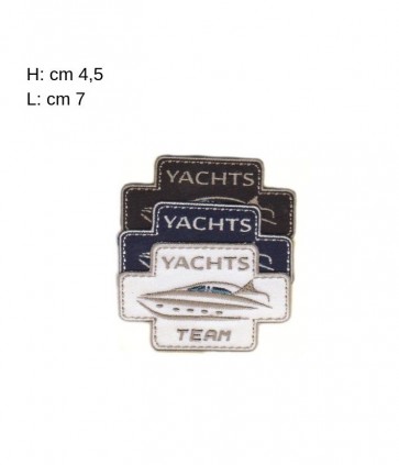 Applicazione termoadesivatessuto colori assortiti confezione da 3 pezzi / 8966