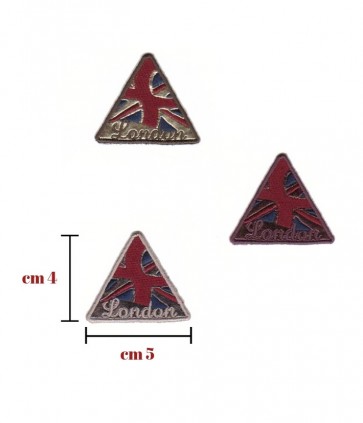 Applicazione termoadesivatessuto colori assortiti confezione da 8 pezzi / 591/a