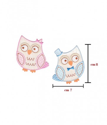 Applicazione termoadesivatessuto confezione da 2 pezzi / 9190