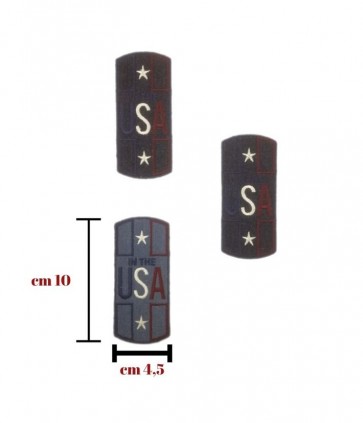 Applicazione termoadesivatessuto confezione da 3 pezzi / 079