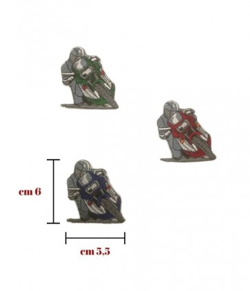 Applicazione termoadesivatessuto confezione da 3 pezzi / 169/b