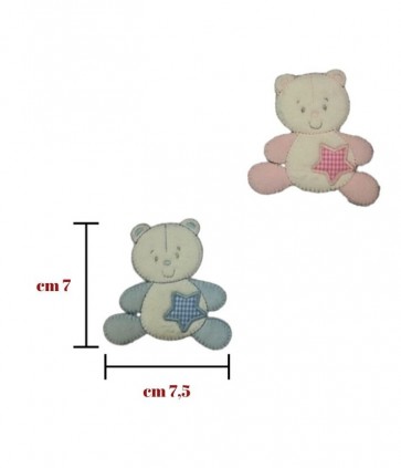 Applicazione termoadesivatessuto confezione da 3 pezzi / 503/b