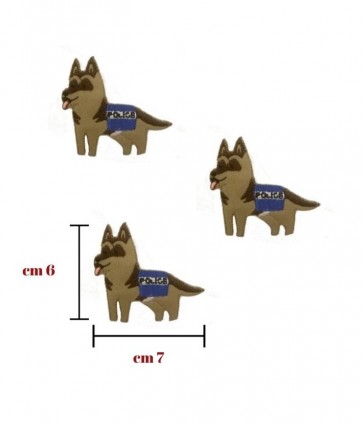 Applicazione termoadesivatessuto confezione da 3 pezzi / 887/a