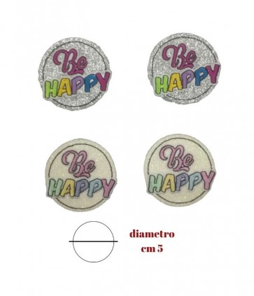 Applicazione termoadesivatessuto confezione da 4 pezzi / 092