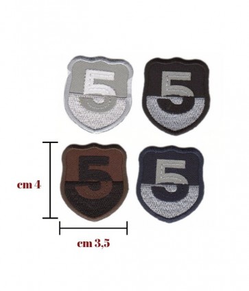 Applicazione termoadesivatessuto confezione da 4 pezzi / 339