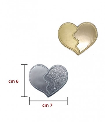 Applicazione termoadesivatessuto confezione da 4 pezzi / 5315
