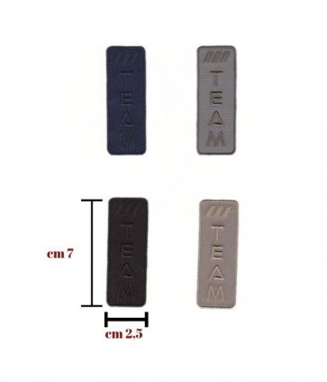 Applicazione termoadesivatessuto confezione da 4 pezzi / 9008