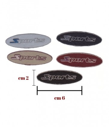 Applicazione termoadesivatessuto confezione da 5 pezzi / 340/b