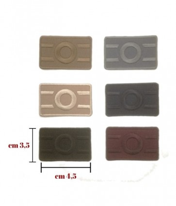 Applicazione termoadesivatessuto confezione da 6 pezzi / 103/a