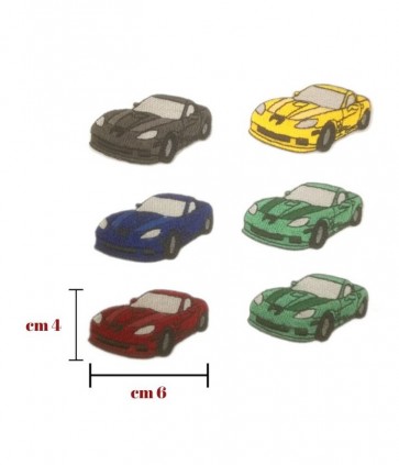 Applicazione termoadesivatessuto confezione da 6 pezzi / 115