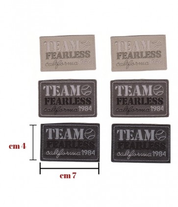 Applicazione termoadesivatessuto confezione da 6 pezzi / 125