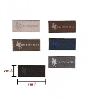 Applicazione termoadesivatessuto confezione da 6 pezzi / 580/b