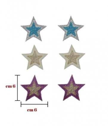 Applicazione termoadesivatessuto confezione da 6 pezzi / 599