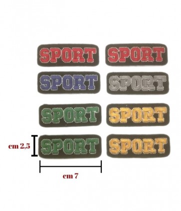 Applicazione termoadesivatessuto confezione da 8 pezzi / 613
