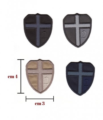 Applicazione termoadesivetessuto colori assortiti confezione da 4 pezzi / 470