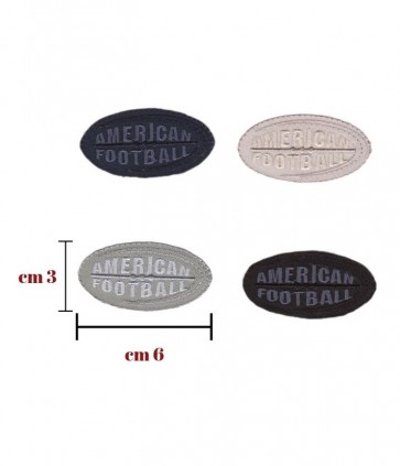 Applicazione termoadesivetessuto colori assortiti confezione da 4 pezzi / 664/a