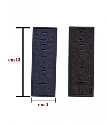 Applicazione termoadesivetessuto colori assortiti confezione da 6 pezzi / 1761