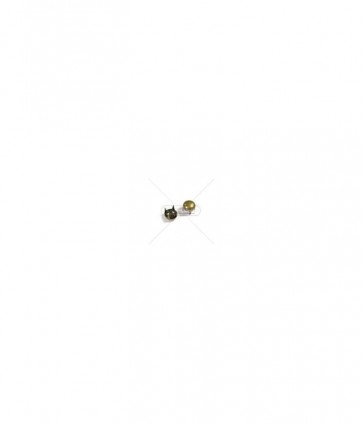 Borchia forma tonda mm 6 confezione da 100 pezzi / bt06