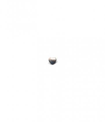 Borchie cuore termoadesiva mm 6 confezione da 168 pezzi / b20