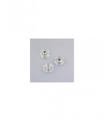 Bottone automatico plastica diametro mm 18 scatola da 10 pz / ff507/18/10