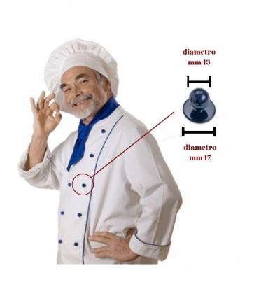 Bottone cuoco confezione da 10 pz
