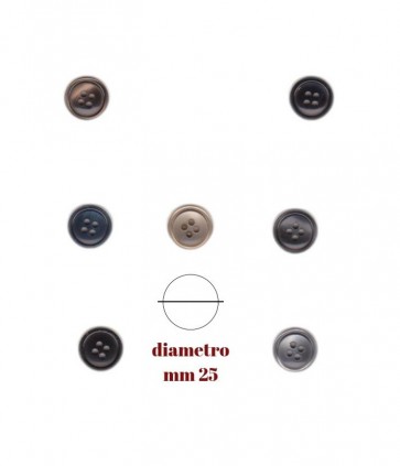 Bottoni uomo lineato 40 / 33/40