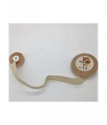 Calamite per tende con strass confezione da 2 pezzi / parrot 45580