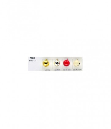 Campanello rotondo mm 13 confezione da 100 pezzi / 702/2
