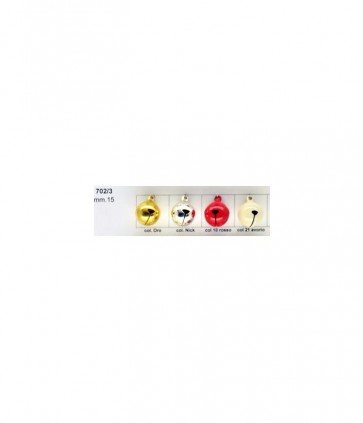 Campanello rotondo mm 15 confezione da 100 pezzi / 702/3