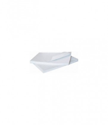 Carta da taglio bianca monolucida foglio gr 30 formato cm 100 x 150