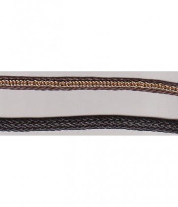 Catena metallo con base in ecopelle h cm 1-5 / 741