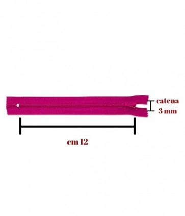 Chiusura spirale 12 cm catena 3 fissa / s30/12