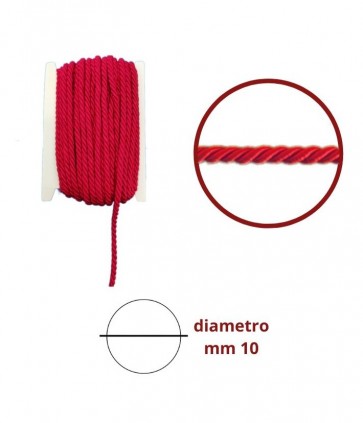 Cordone 3 capi mm 10 pezza da 20 mt / 520/10
