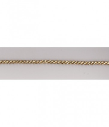 Cordone lurex pezza da 20 mt / 410/2