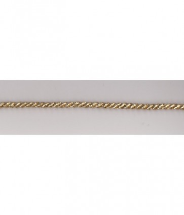 Cordone lurex tre capi pezza da 2o mt / 420/10