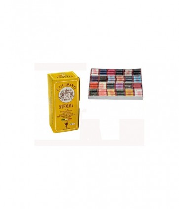 Cucirino stemma 200 yds 100% cotone scatola da 12 pezzi / 41 ok