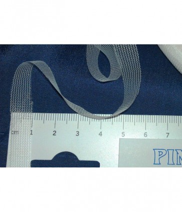 Fettuccia dritto filo maglina poliamide alt 1 cm rotolo da 500 metri