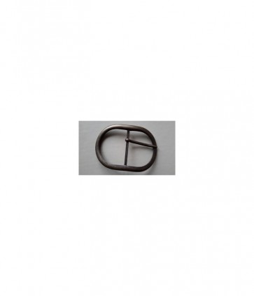 Fibbie in metallo per cinture cm 17 x 1-6